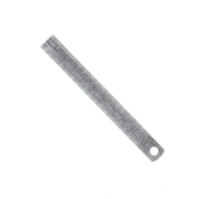 Image of Flexible Steel Ruler Double Sided 0.5mm L = 13mm 10cm