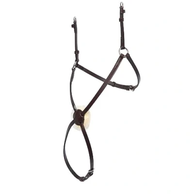Image of Collegiate Mono Crown Grackle Noseband, Brown, Full