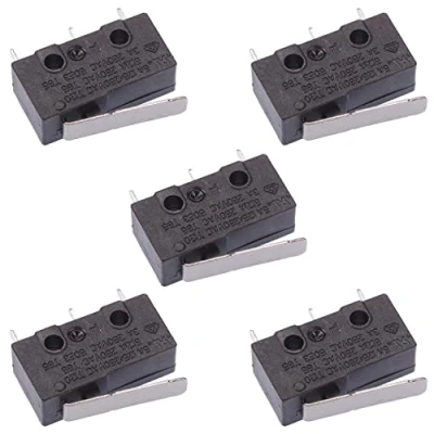 Image of 5 x 17mm Lever PCB V4 Miniature Microswitch SPDT 5A