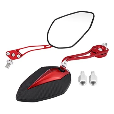 Image of For Bandit 650 2006 Rear View Mirrors Replacement Motorcycles,8Mm 10Mm Universal Motorbike Scooter Motorcycle Rearview Mirror