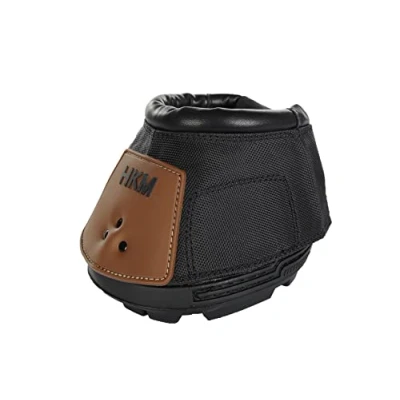 Image of HKM Men&#039;s Saddle pads 7955 Equestrian Boot, Brown, 9 UK