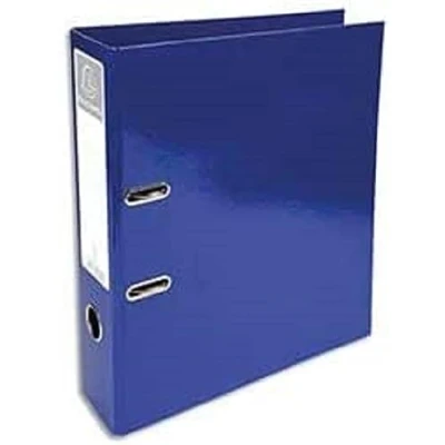 Image of Exacompta Ref 53622E &#039;Iderama Collection Lever Arch File 320 x 290mm in Size, Suitable for Storing A4 Documents, 70mm Spine, 75mm Rings, FSC Certified Dark Blue