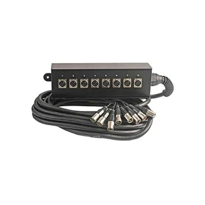 Image of Pulse XLR Multicore 10m 8 Way Stage Box