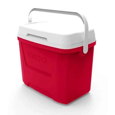 Image of Igloo Laguna 28 Cool Box, Red 26 Litres