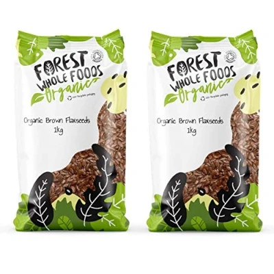 Image of Organic Brown Flaxseed (Linseed) Forest Whole Foods (2kg)
