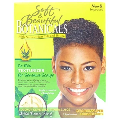 Image of Soft &amp; Beautiful Botanicals No Mix Texturizer For Sensitive Scalps Coarse 2 App