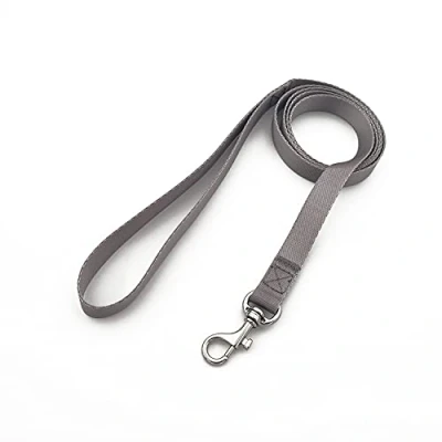 Image of MCKhome 1.2M Soft Nylon Pet Leash Walking Training Traction Small Medium Dogs Cats Puppy Rope Basic Leashes (Gray)
