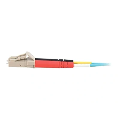 Image of C2G 85552 5m LC 10Gb 50/125 OM3 Duplex Multimode PVC Fibre Optic Cable (LSZH) Aqua