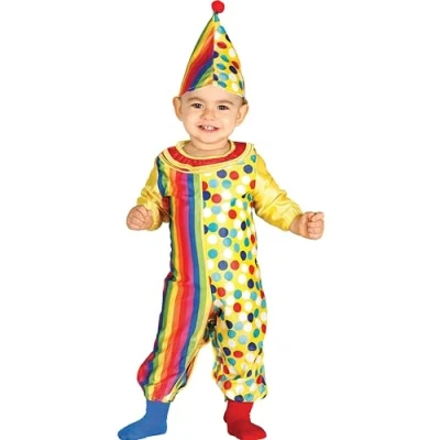 Image of FIESTAS GUIRCA 85972.0 Costume 12 24 Months Baby Clown, Colours, One Size