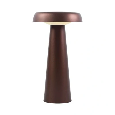 Image of DFTP by Nordlux LED table lamp Arcello dimmable, brass burnished
