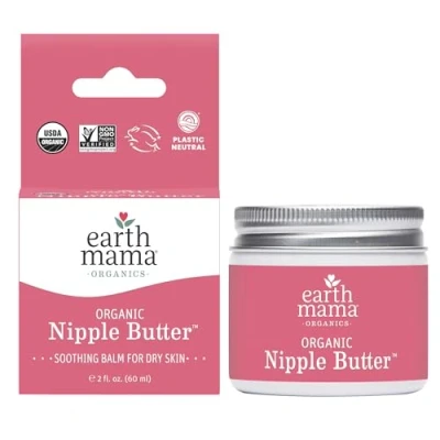 Image of Earth Mama Angel Baby B001FB5Lyi Chest Feeding Natural Nipple Butter, Transparent, 5.72cm x