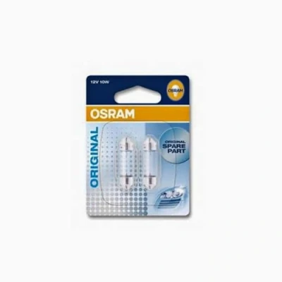 Image of OSRAM LEDriving SL, P21W, LED Signal Lamps, Off Road Only, non ECE, Double Blister, Red, P21W