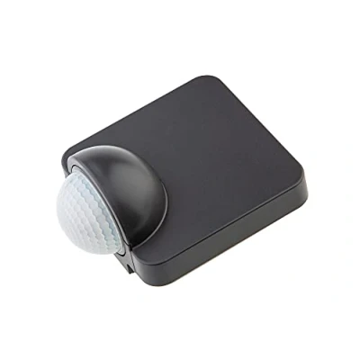 Image of Huber Motion Sensor 80, Infrared, 180, IP65, 1200W, Indoor/Outdoor, Anthracite, MOTION_DETECTOR_DEVICE, Black