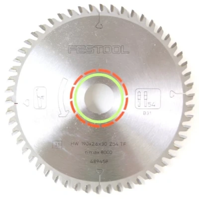 Image of Festool 489458 Laminate Saw and Solid Surface Blade with 54 Tooth