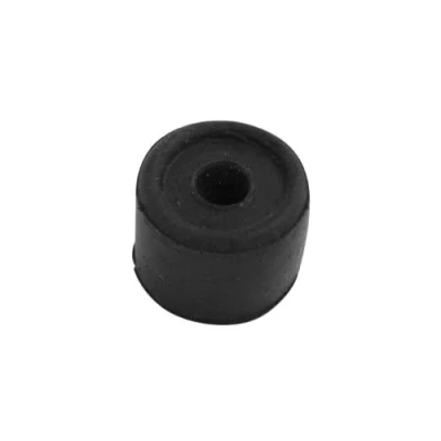 Image of Vibe Rubber Door Buffer Black 50mm on Black, Stopper, Bumper to Protect Door, Walls, and Skirting for Internal Use