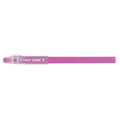 Image of Pilot 3 x Kleer Fine Tip Ballpoint Erasable Gel Ink Pens Pink (Supplied Loose)