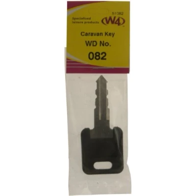 Image of W4 WD Replacement Caravan Key No082 Black