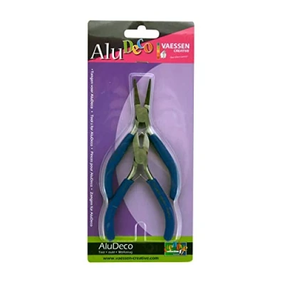 Image of Vaessen Creative 3901 102 Alu Deco Pliers Sidecutter Plus Round Nose