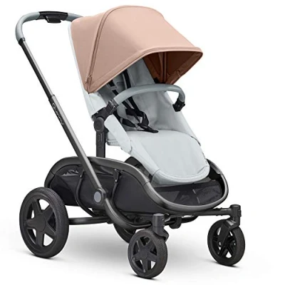 Image of Quinny Hubb Mono XXL Shopping Pushchair, Large Storage Basket, Easy Fold 6 Months to 3.5 Years, Cork on Grey
