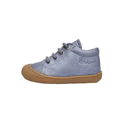 Image of Naturino Cocoon Leather First Steps Shoes SkyBlue 23