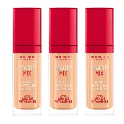 Image of 2 x Bourjois Healthy Mix Anti Fatigue Concealer 7.8ml 54 Golden Beige
