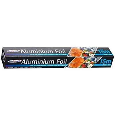 Image of Sealapack 2 X Aluminium Foil 290mm 15 Meter Kitchen Catering Cooking Fast Postage