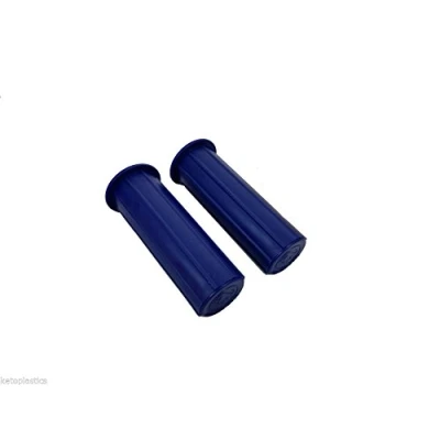 Image of WHEELBARROW HANDLE GRIPS (BLUE) 25MM INSIDE DIAMETER SOFT GRIP