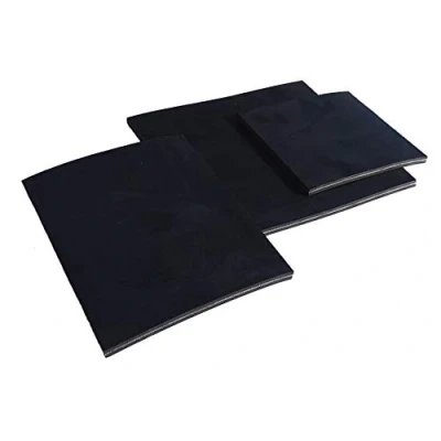 Image of Rubber Conveyor Ply Reinforced Belting Sheet x 8mm Thick Scrapers, Packers, Blades &amp; Side Skirts etc (300mm 300mm)