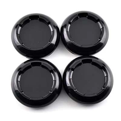 Image of RhinoTuning 4 pcs car wheel covers ID 69.8mm, OD 64.2mm hub cap Compatible with Element/cyl/CR V for 44732 SXO JO10