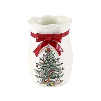 Image of Avanti Linens Spode Christmas Tree Collection, Resin, Red, Tumbler