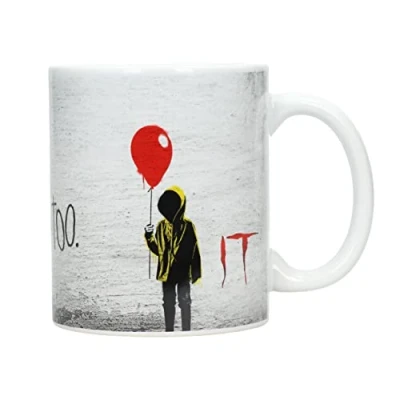 Image of SD TOYS SDTWRN22766 You&#039;Ll Float Too Ceramic Mug It Official Merchandising Breakfast Cups, Does not apply 0