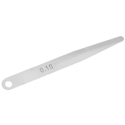 Image of 5pcs Feeler Gauge 0.08mm/0.1mm Thickness Metric Filler Gage Measurement Tool(0.1)