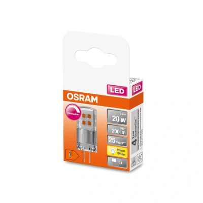 Image of OSRAM pin 12V bi LED bulb G4 2W 200lm dimmable