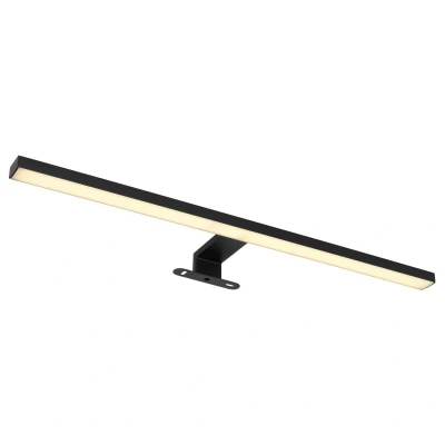 Image of Jaime Bathroom Over Mirror Light Matt Black IP44 LED 4000K