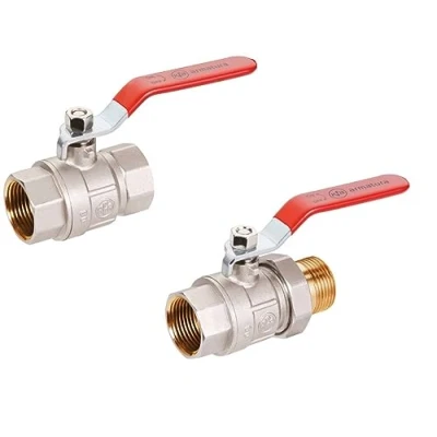 Image of Ball Lever Valve Full Flow BSP Pipe Thread M/F/F/F 1/2 3/4 1&quot; 2&quot; (1.5&quot; Female Female)