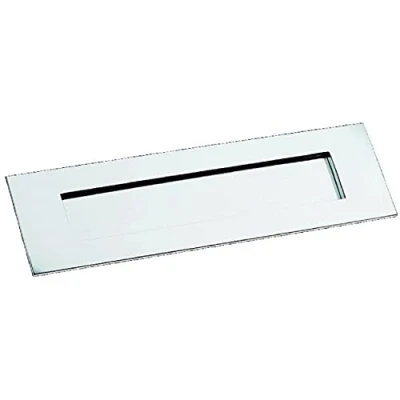 Image of Jedo Letter Plate (Satin Chrome, 250mm x 76mm)
