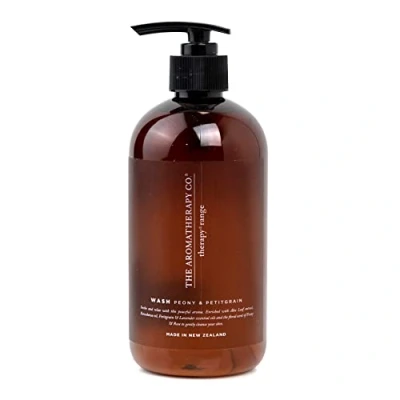 Image of The Aromatherapy Co. Therapy Range Hand Wash Peony &amp; Petitgrain 500ml