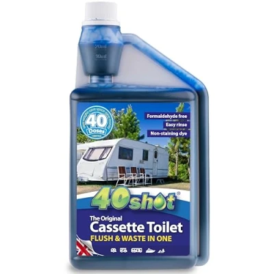 Image of 40 Shot Cassette Toilet Blue