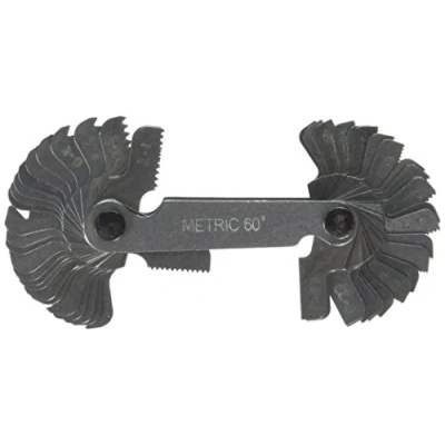 Image of Faithfull PITCHMW Whitworth Metric Screw Pitch Gauge 52
