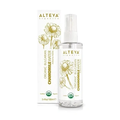Image of Alteya Organic Chamomile Water Spray 100 ml 100% USDA Certified Pure Natural Flower Steam Distilled from Fresh Hand Picked Anthemis Nobilis Flowers