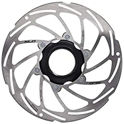 Image of XLC Unisex Adult&#039;s BR X86 Brake Disc, Silver, Black, 160 mm