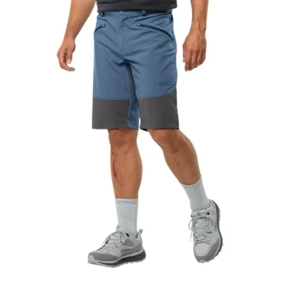 Image of Jack Wolfskin Men&#039;s Hiking Alpine Short M, Elemental Blue, 46 (EU)