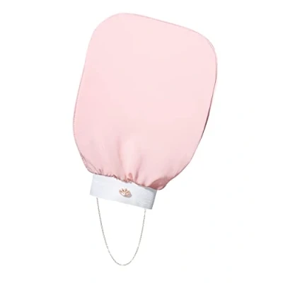 Image of COCOSOLIS PREMIUM Deep exfoliating Mitt Silk glove. Suitable for preparing and removing self tanning products.