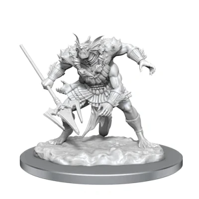 Image of Wizkids D&amp;D Nolzurs Marvelous Sahuagin Baron Unpainted Miniatures