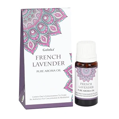 Image of Goloka French Lavender Pure Aroma Essential Oil 10ml