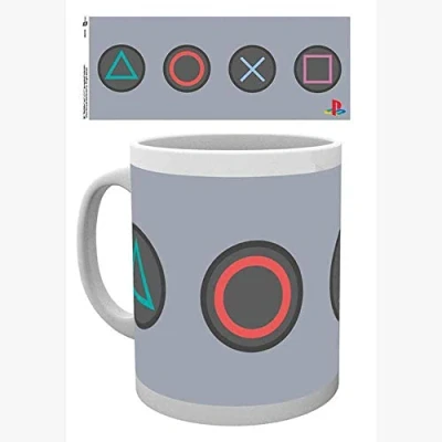 Image of GB eye PlayStation Buttons Mug