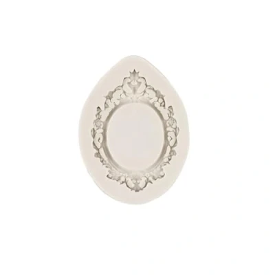 Image of TTOA Mirror Frame Silicone Fondant Mould Sugar Craft Cake Decoration