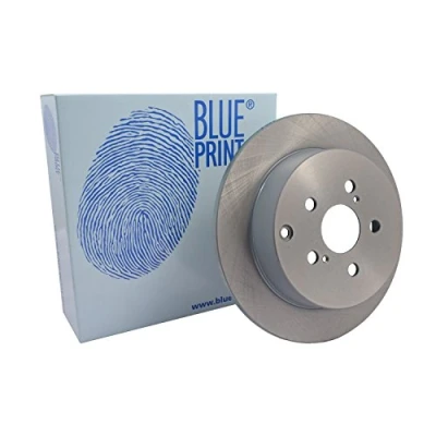Image of 4243120390, 4243120420, 4243132110, 4243132111, 4243147030 Brake disc BLUE PRINT ADT343145 Rear Axle 269mm 9mm 5 Hole 100mm solid Coated