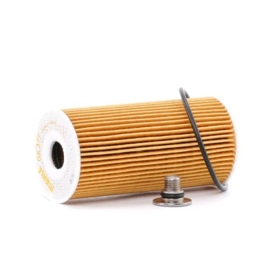 Image of 263102F010, 263112F000, 263202F000, 263202F010, S263202F000 Oil Filter MAHLE ORIGINAL OX 377D Insert HYUNDAI: SANTA FE 3, ix35 Van, Tucson