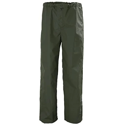 Image of Helly Hansen Workwear Men&#039;s Mandal Waterproof Trousers, Light Green, S